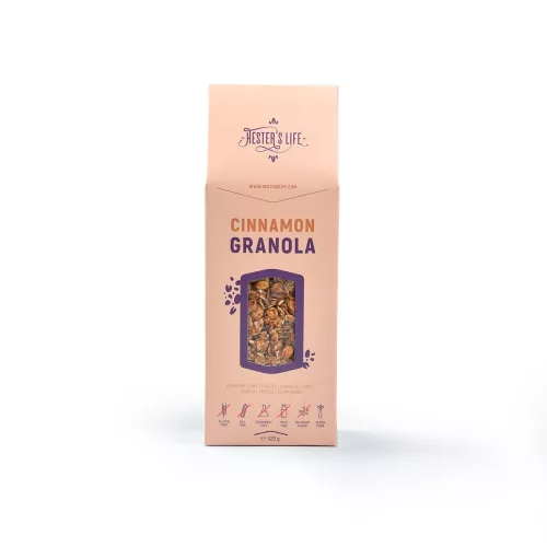 Hester s Life Fahéjas Granola - 320g