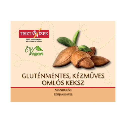 Tiszta Ízek Mandulás keksz - 180g