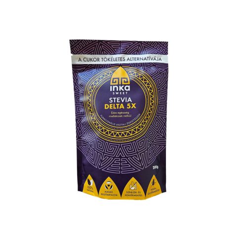 Inka Sweet Stevia Delta5x Stevia Delta 5x édesítő - 200g