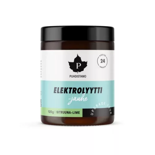 Puhdistamo Citrom-lime ízesítésű elektrolit italpor - 120g