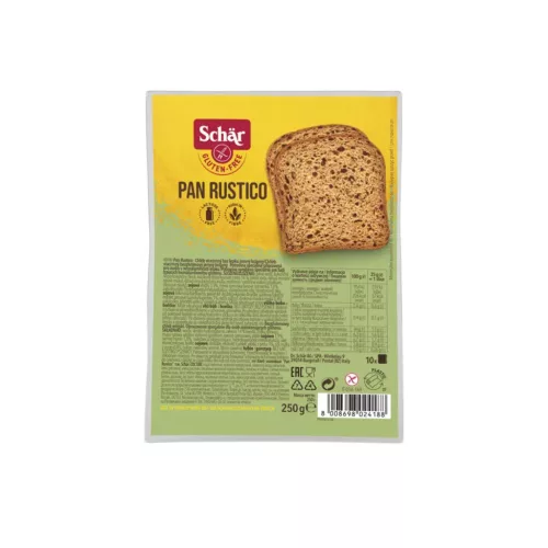 Schar Pan Rustico kenyér - 250g