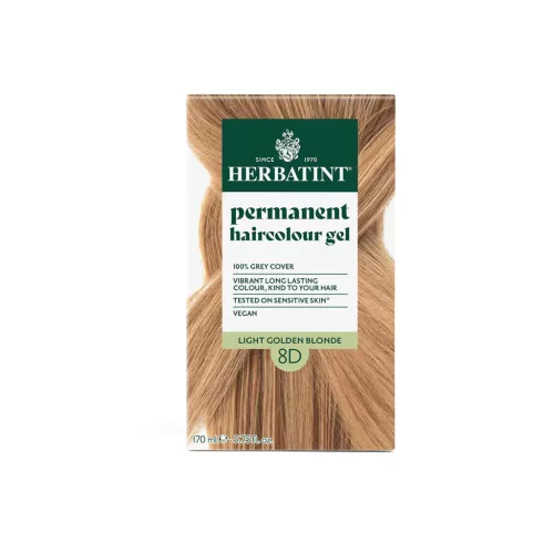 Herbatint 8D Light Golden Blonde Hajfesték - 170ml
