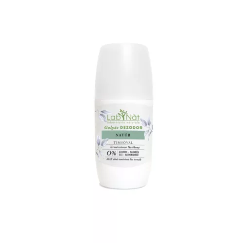 Labnat Natúr golyós dezodor illatmentes - bio - 75ml