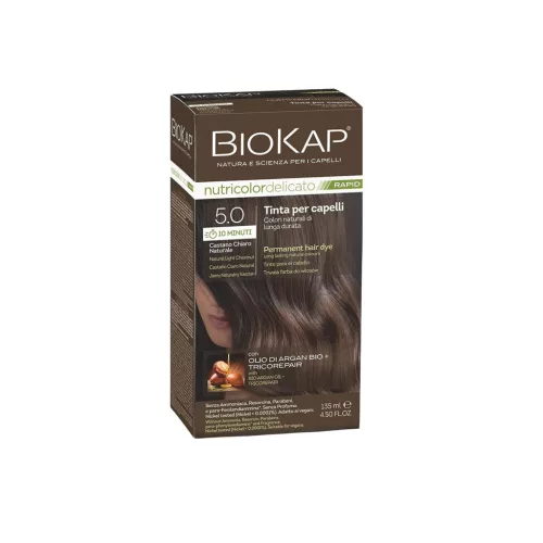 Biokap Tartós hajfesték Nr 5.0 Natural Light Chestnut - 135ml