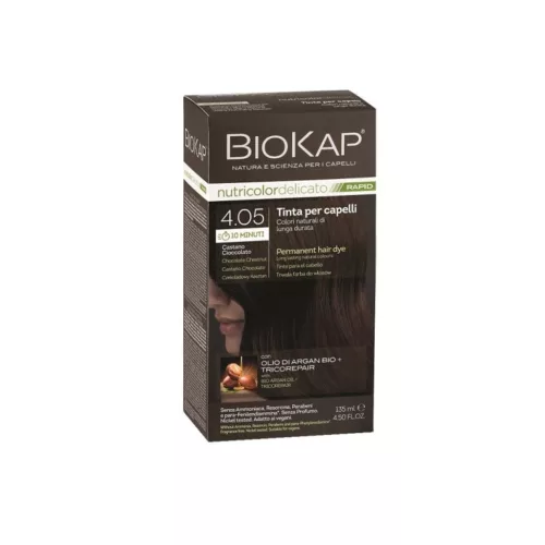 Biokap Tartós hajfesték Nr 4.05 Chocolate Chestnut - 135ml