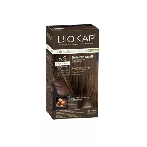 Biokap Tartós hajfesték Nr 6.3 Dark Golden Blond - 135ml