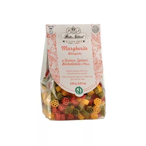 pasta Natura Tricolor zöldséges tészta - bio - 250g
