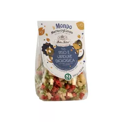 Pasta Natura Tricolor Dinos tészta - bio - 250g