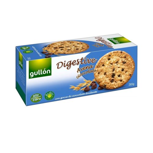 Gullon Zabpelyhes Korpás digestive keksz - 425g