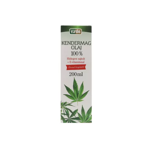 Virde Kendermag olaj 100% - 200ml