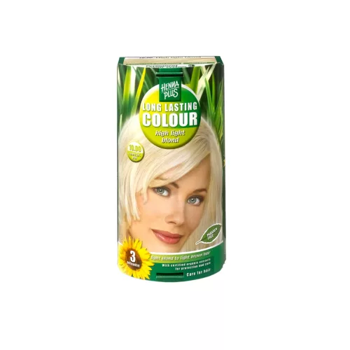 Hairwonder/Hennaplus Tartós Hajfesték Magasfényű Szőke 10.00 - 100ml