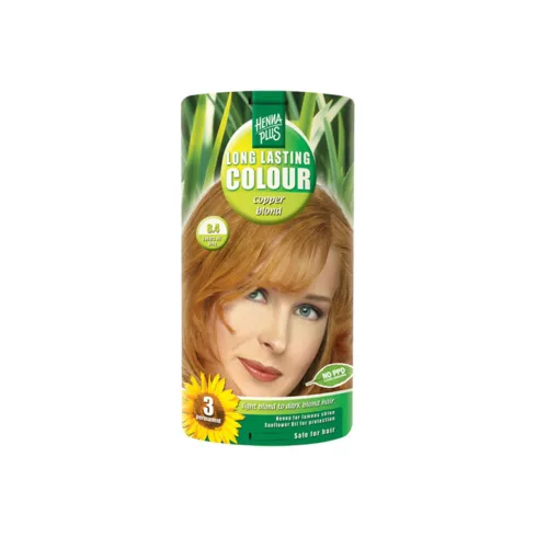 Hairwonder/Hennaplus Tartós Hajfesték Aranyréz Szőke 8.4 - 100ml