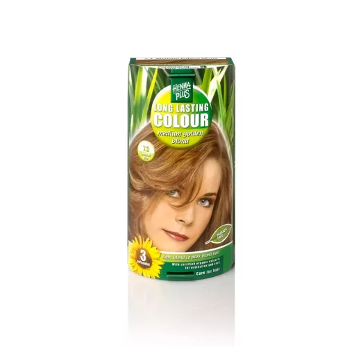 Hairwonder/Hennaplus Tartós Hajfesték Közép Aranyszőke 7.3 - 100ml