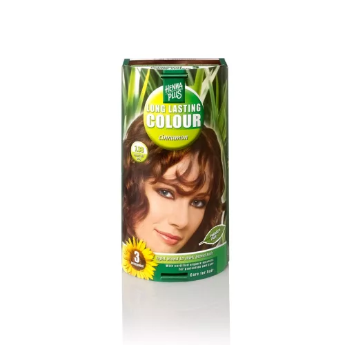 Hairwonder/Hennaplus Tartós Hajfesték Fahéj 7.38 - 100ml