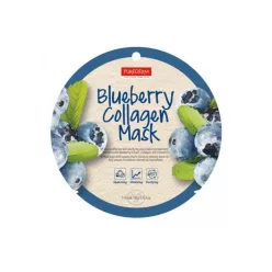 PureDerm Áfonyás kollagénes fátyolmaszk - 1db