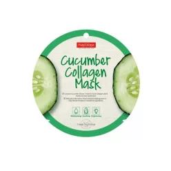 PureDerm Uborka kollagénes fátyolmaszk - 1db