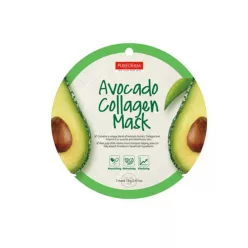 PureDerm Avokádós kollagénes fátyolmaszk - 1db