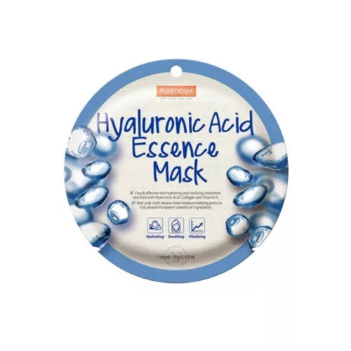 PureDerm Hialuron kollagénes fátyolmaszk - 1db