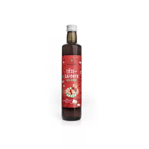 Sonnentor Tőzegáfonya szörp - cukormentes - 500ml - bio
