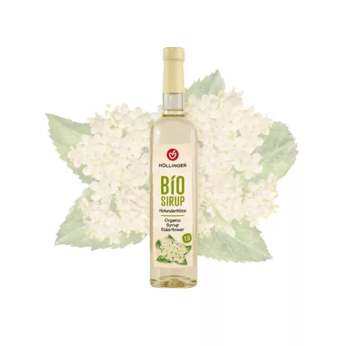Höllinger Bio Bodzaszörp - 1000 ml