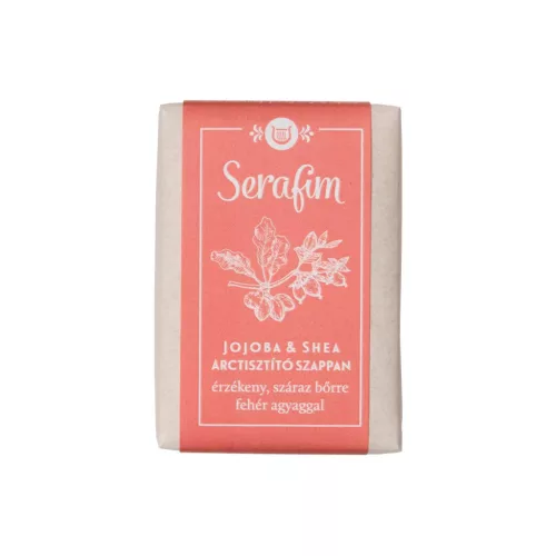 Serafim Jojoba & Shea arctisztító szappan - 100g