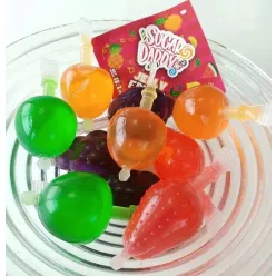   Sugar Daddy Jelly Fruits gyümölcsös folyékony cukorzselé 370ml
