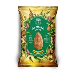   TEMOLE Almond Chips Sour Cream Mandula chips - tejföl és hagyma ízű 40g