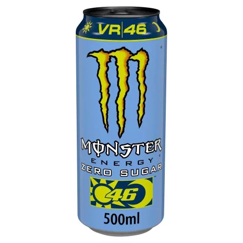 Monster Energy Rossi VR46 Zero Cukormentes Energiaital 500ml DRS