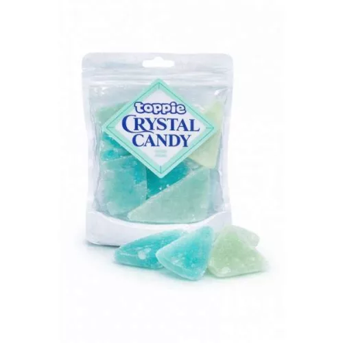 Toppie Crystal Candy Aqua Aura áfonya ízű cukor 80g