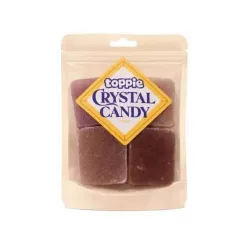 Toppie Crystal Candy Amber Cola ízű cukor 80g