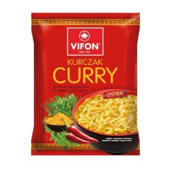   Vifon Curry Chicken Noodle Soup instant Curry-s csirkeleves 70g Szavatossági idő: 2026-05-31