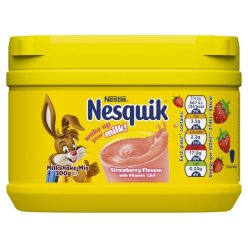   Nestle Nesquik Strawberry Milkshake Mix eper ízű italpor 300g
