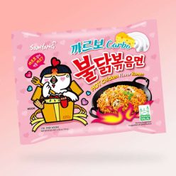   SamYang Buldak Csirkés-Carbonara ízű csípős ramen tészta 130g