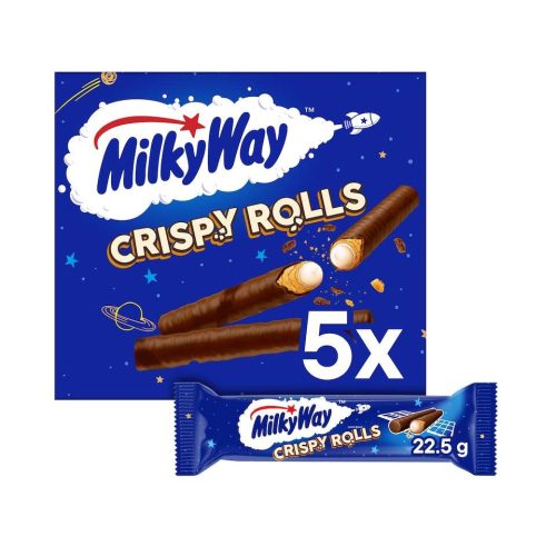 Milky Way Crispy Rolls csokoládés roletti 112g
