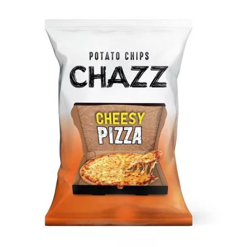 Chazz Potato Chips Pizza ízű burgonyachips 130g