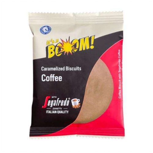 Segafredo Caramel Biscuits karamell ízű vajas-kávés keksz 20g