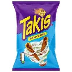   Takis Buckin' Ranch Tortilla Chips kukoricasnack savanyú tejszín ízesítéssel 100g Szavatossági idő: 2026-06-21