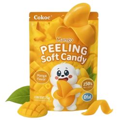   COKOC Peeling Soft Candy Mango ízű hámozható gumicukor 75g