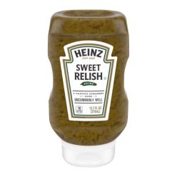 Heinz Squeeze Sweet Relish édes-savanyú uborkaszósz 375ml