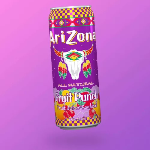 Arizona Fruit Punch gyümölcs puncsos szénsavmentes üdítőital 650ml DRS
