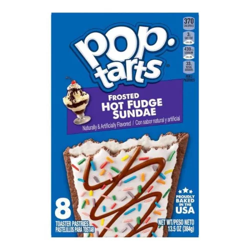 Kelloggs Pop Tarts Hot Fudge Sundae forrócsokis sütemény 384g