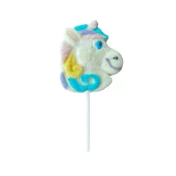   Sweet Flash Unicorn Mallow - Vanília ízű pillecukor nyalóka 45g