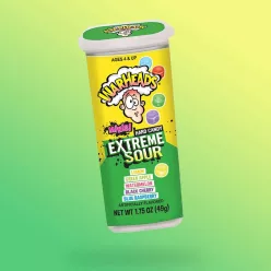   Warheads Extreme Sour Mini Hard Candy extrém savanyú keménycukorkák 49g Szavatossági idő: 2026-05-30