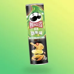   Pringles Hot Chili Lemon Crab chilis citromos rák ízű chips 110g