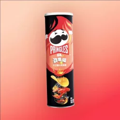   Pringles Thirteen Spices Crayfish rák ízű csípős chips 110g
