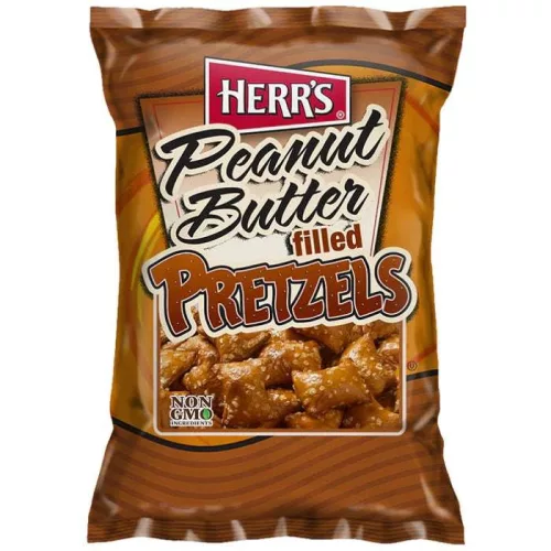 Herrs Peanut Butter filled Pretzels mogyoróvajas snack 113g