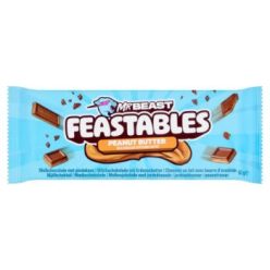   MrBeast Feastables mogyoróvajas csokoládé 60g Szavatossági idő: 2026-04-10