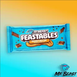   MrBeast Feastables Peanut Butter mogyoróvajas csokoládé 60g