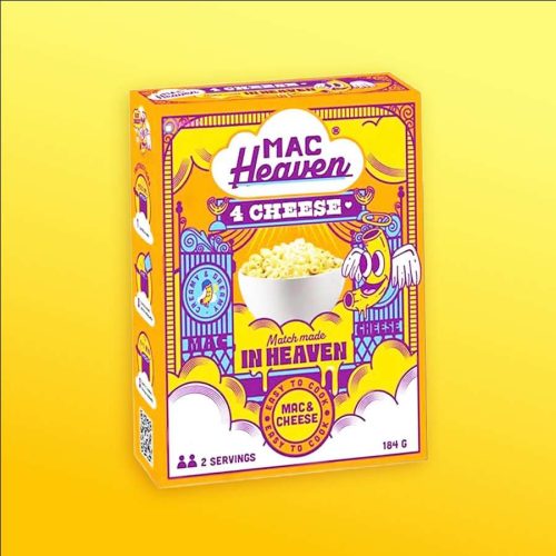 Mac Heaven 4 Cheese 4 sajtos Mac and Cheese 184g