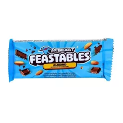   MrBeast Feastables Almond Chocolate mandulás tejcsokoládé 60g